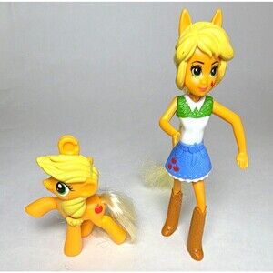 Hasbro My Little Pony Applejack 2015 Pony Figure & Equestria Girls Set